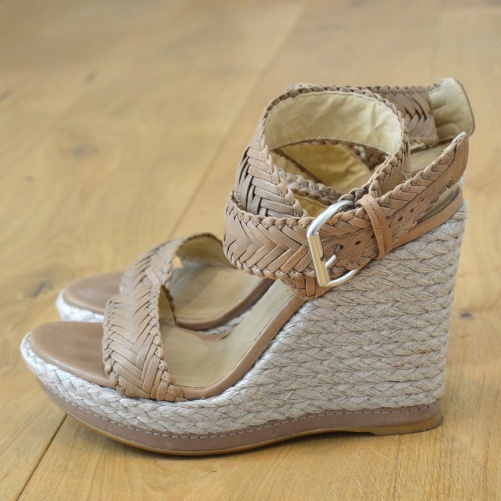 Stuart Weitzman Elixir Wedge Sandal - image 6